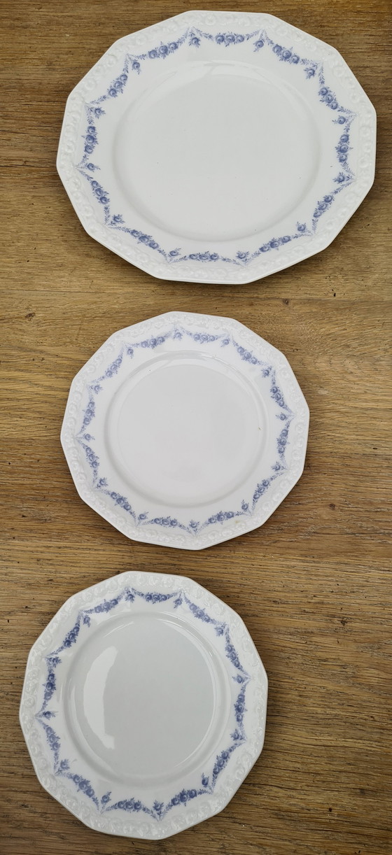 Image 1 of Rosenthal Maria Weiss Rosenkante Blau