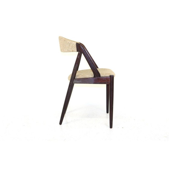 Image 1 of Chaise vintage en teck par Kai Kristiansen pour Schou Andersen Møbelfabrik, 1960
