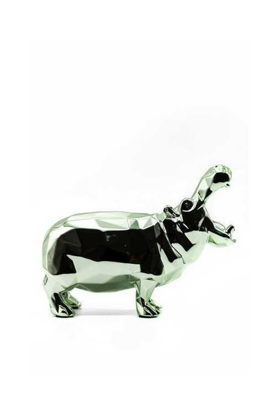 Image 1 of Richard Orlinski Hippo Spirit Green