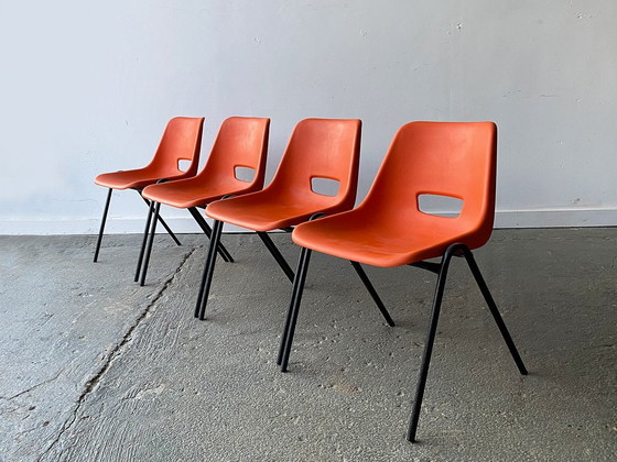 Image 1 of 1960S Mid Century Modern Dining Set By Schreiber Furniture And Ab Tubular Products