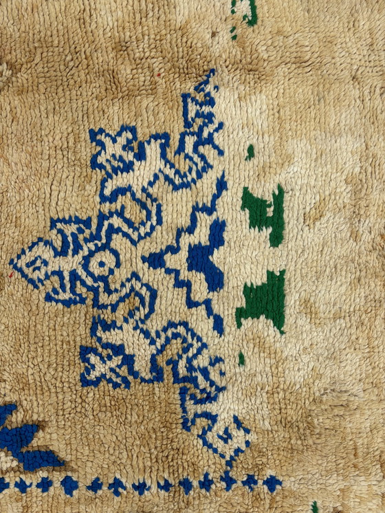 Image 1 of Atlas - Tapis marocain en laine jaune