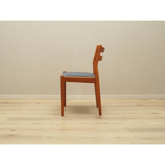 Image 1 of Ensemble de six chaises en teck, design danois, années 1970, designer : Poul M. Volther