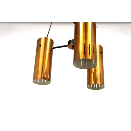 Image 1 of Lampe suspendue vintage en teck, Suède 1950