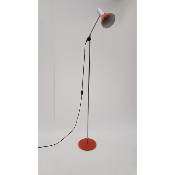 Image 1 of Lampadaire orange de Gura Leuchten - années 1960