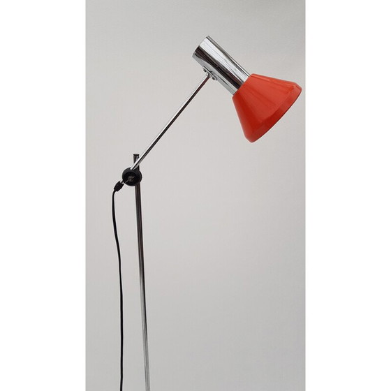 Image 1 of Lampadaire orange de Gura Leuchten - années 1960