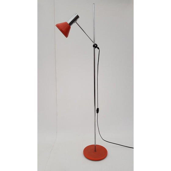 Image 1 of Lampadaire orange de Gura Leuchten - années 1960