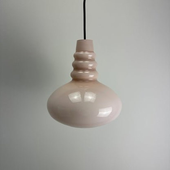 Image 1 of Lampe à suspension Peill & Putzler - Rare Light Pink - 1960