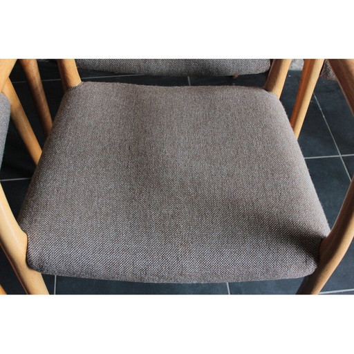 Ensemble de salle à manger vintage danois par Niels Moller, 1960