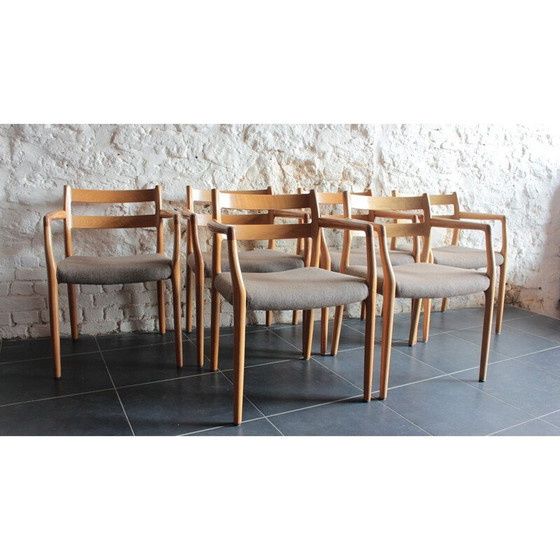 Image 1 of Ensemble de salle à manger vintage danois par Niels Moller, 1960