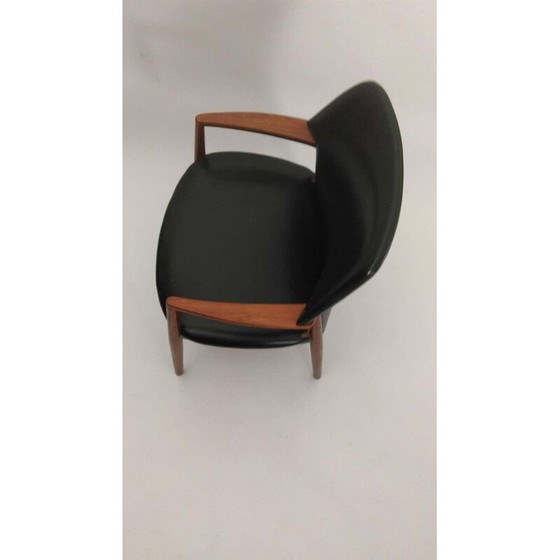 Image 1 of Fauteuil Vintage Aksel Bender Madsen, Ejnar Larsen Inc. Reupholstery 1950s