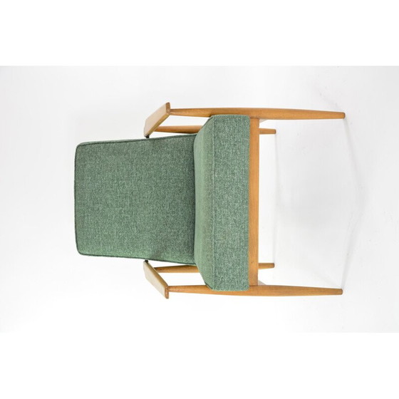 Image 1 of Fauteuils vintage Fox vert chiné, Pologne 1960s