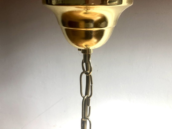 Image 1 of Lustre en forme de goutte d'eau + 3 appliques