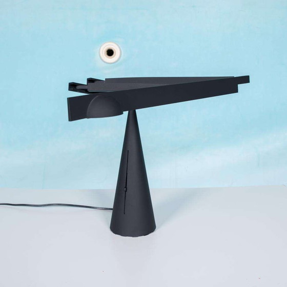 Image 1 of Lampe de table design italienne Tabla, Italiana Luce Colombo 80s