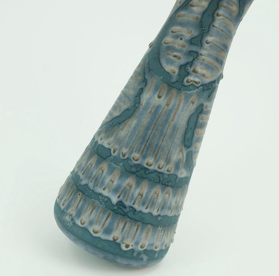 Image 1 of Vase Vintage Carstens Keramik Modèle 3765-27 Rare variation de glaçure