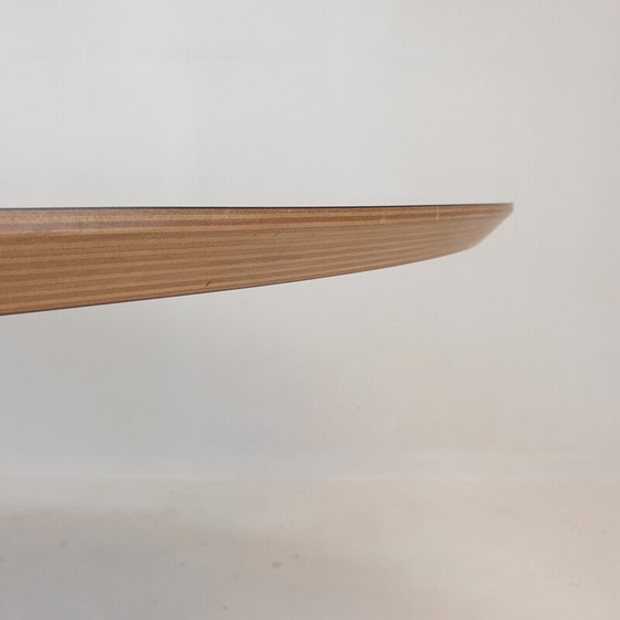 Image 1 of Table de salle à manger ovale vintage par Pierre Paulin pour Artifort, 1960s