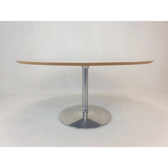 Image 1 of Table de salle à manger ovale vintage par Pierre Paulin pour Artifort, 1960s
