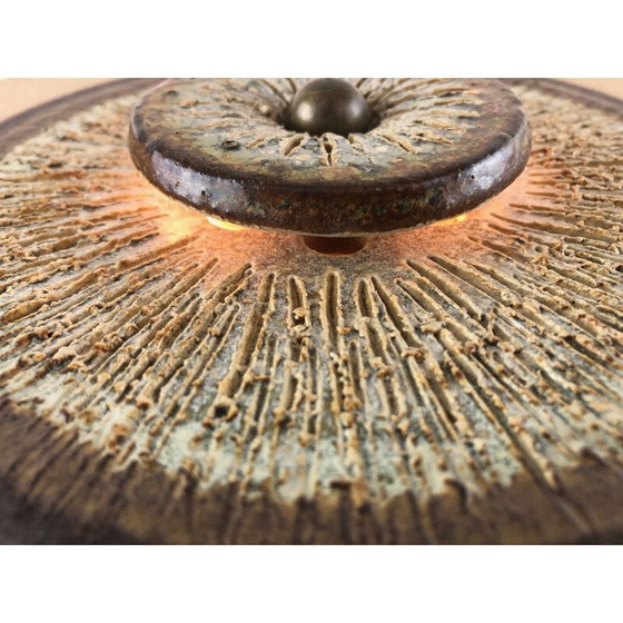 Image 1 of Applique vintage en grès de Noomi Backhausen et Paul Brandborg pour Søholm, Danemark 1960