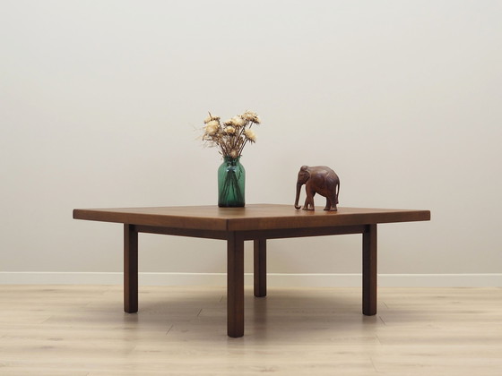 Image 1 of Banc en chêne, Design danois, 1960S, Designer : Hans J. Wegner, Fabricant : Getama