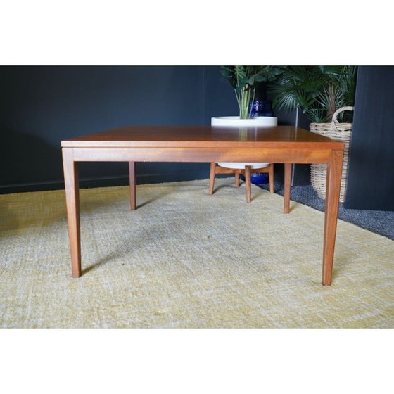 Image 1 of Table basse carrée en teck, Mid Century, années 1960