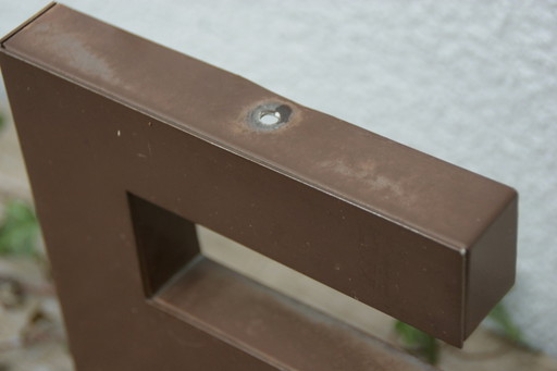 Lettre murale vintage, publicité