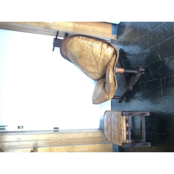 Image 1 of Fauteuil rustique vintage