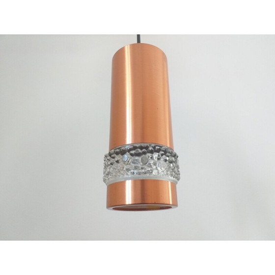 Image 1 of Ensemble de 5 lampes suspendues vintage, Danemark 1970