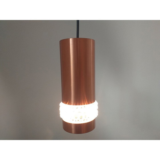 Image 1 of Ensemble de 5 lampes suspendues vintage, Danemark 1970