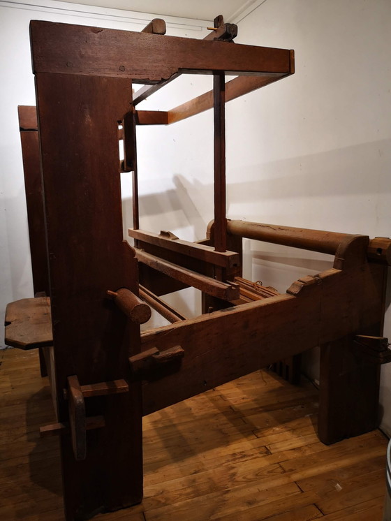 Image 1 of Métier à tisser Vers 1890, Objet unique,