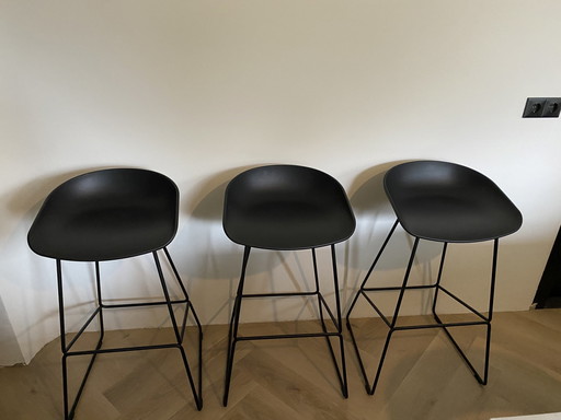 3 X Hay sur un tabouret AAS38 Tabourets de bar