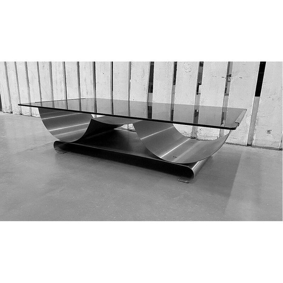 Image 1 of Table basse vintage par François Monnet pour Kappa, France 1974