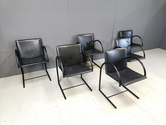 Image 1 of Ensemble de 6 chaises Cirkel par Metaform, 1980S