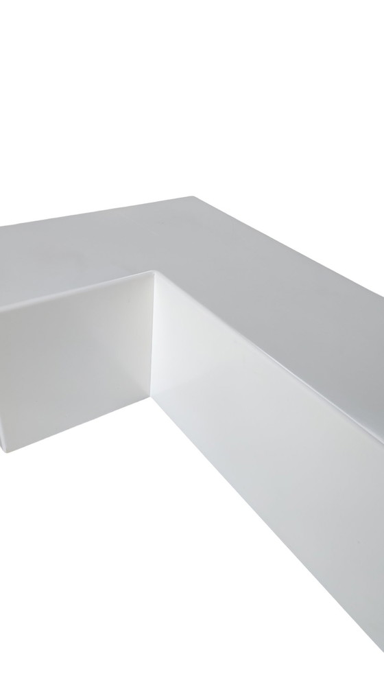 Image 1 of Table basse vintage en forme de L 1980S