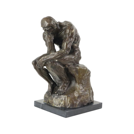 Image 1 of Statue en bronze Le Penseur