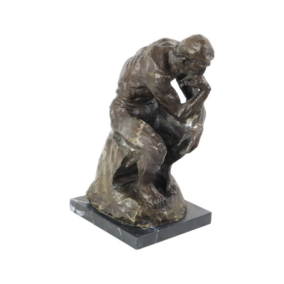 Image 1 of Statue en bronze Le Penseur