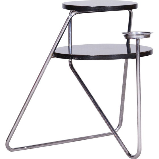 Image 1 of Table d'appoint vintage Bauhaus, Tchécoslovaquie, années 1930