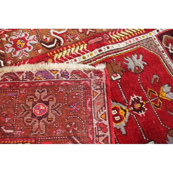 Image 1 of Tapis de prière vintage en laine vierge Kirsehir, Turquie