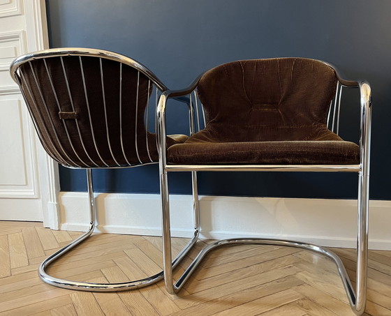 Image 1 of 2x Fauteuils Cantilever