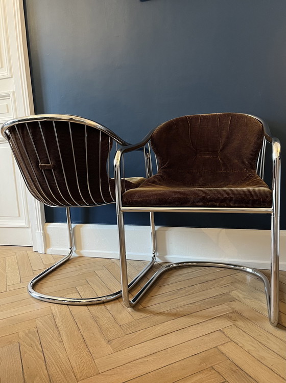 Image 1 of 2x Fauteuils Cantilever