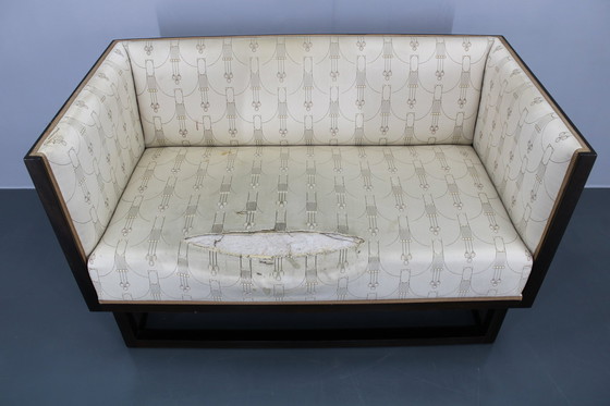 Image 1 of Canapé "Cabinet" de Josef Hoffmann Par Wittmann, Autriche