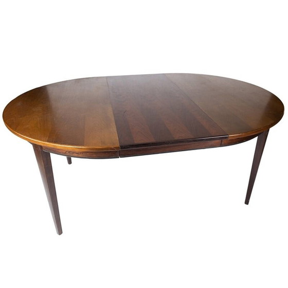 Image 1 of Table de salle à manger vintage en bois de rose par Omann Junior 1960s