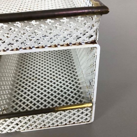 Image 1 of Panneau mural vintage Matégot en laiton, France 1960