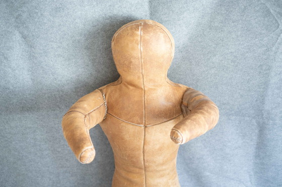 Image 1 of Mannequin d'entraînement de lutte - Wrestling Dummy - cuir 1940Ers