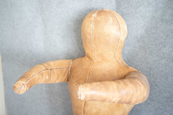 Image 1 of Mannequin d'entraînement de lutte - Wrestling Dummy - cuir 1940Ers