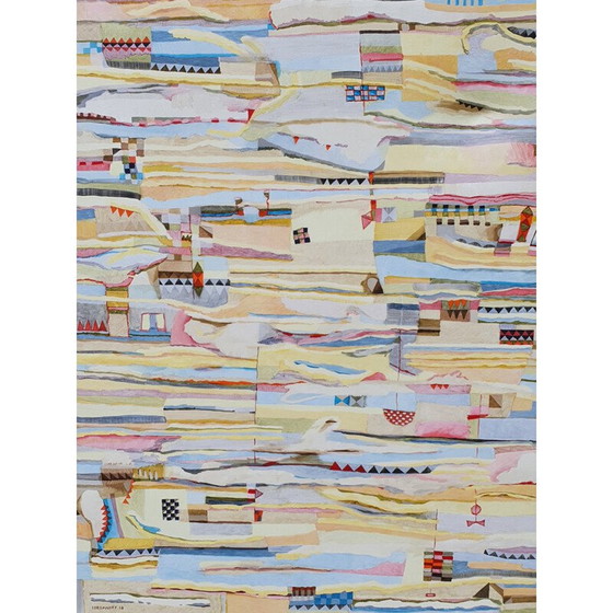 Image 1 of Huile sur toile vintage avec cadre n 704 Jérémie Iordanoff, 2018