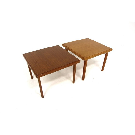 Image 1 of Paire de tables d'appoint scandinaves en teck, Suède 1960