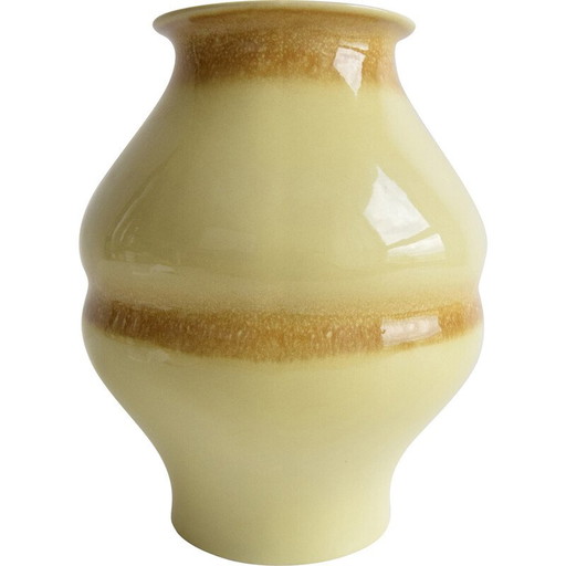 Vase vintage en céramique émaillée de Ditmar Urbach, Tchécoslovaquie 1950