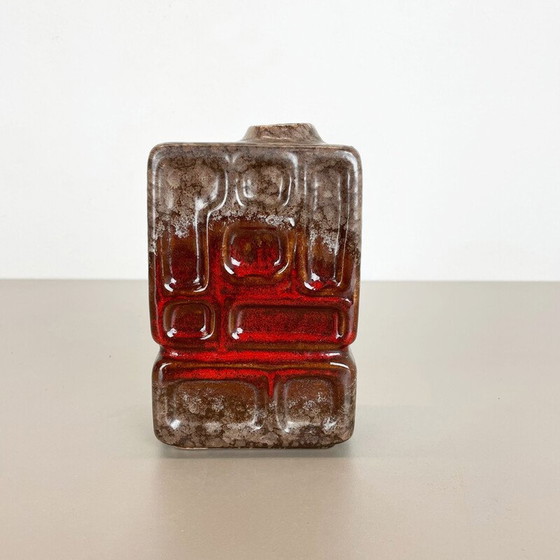 Image 1 of Vase vintage en céramique de Strehla, Allemagne, années 1970