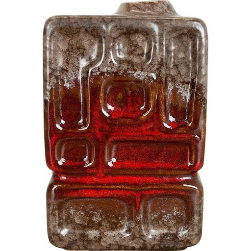 Vase vintage en céramique de Strehla, Allemagne, années 1970