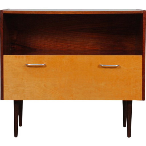 Commode vintage en acajou pour Up Zavody, Tchécoslovaquie 1960