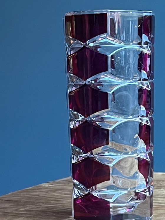 Image 1 of Vase Vintage Luminarc Windsor J.G. Durand